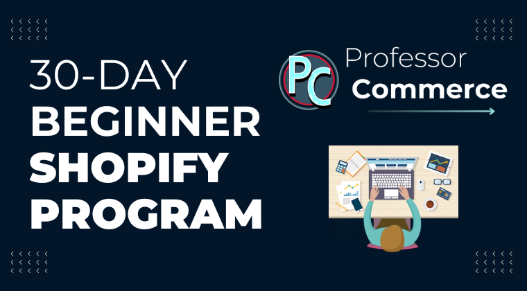 30-Day Beginner's Shopify Masterclass